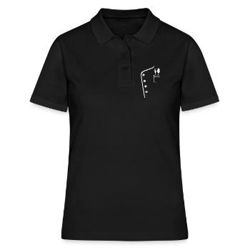 Job Carrière Gagner de l’argent Superviseur - Polo Femme - noir - Devant - Ailine (174cm)