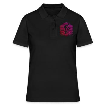 Vélo de route Vélo de route Vélo de route Vélo de route - Polo Femme - noir - Devant - Ailine (174cm)