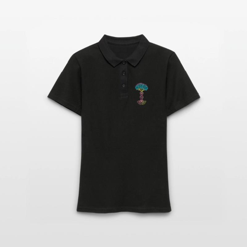 Structural formula molecule Women's Polo Shirt