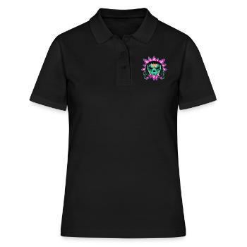 Vampire - Women's Polo Shirt - black - Front - Ailine (174cm)