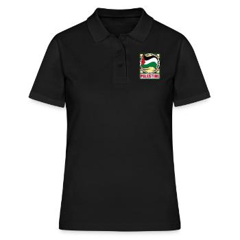 Palestina - Polo Femme - noir - Devant - Ailine (174cm)