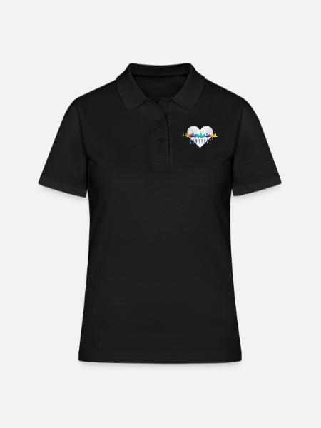 Horizon de Constance - Polo Femme - noir