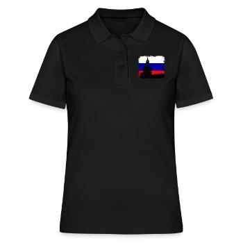 Russie - Polo Femme - noir - Devant - Ailine (174cm)
