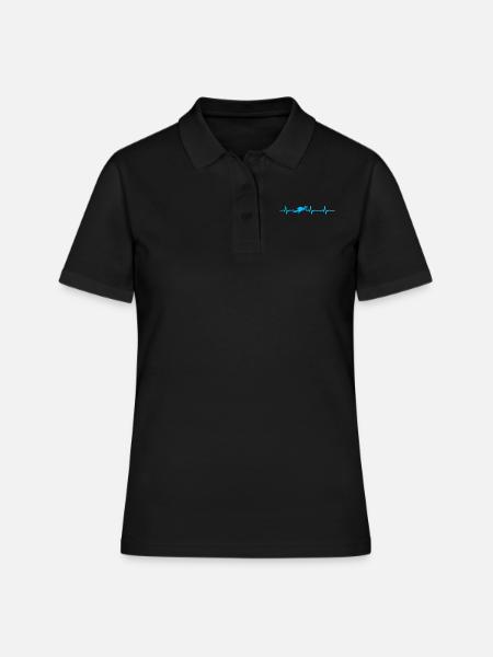 Plongeurs plongeurs - Polo Femme - noir