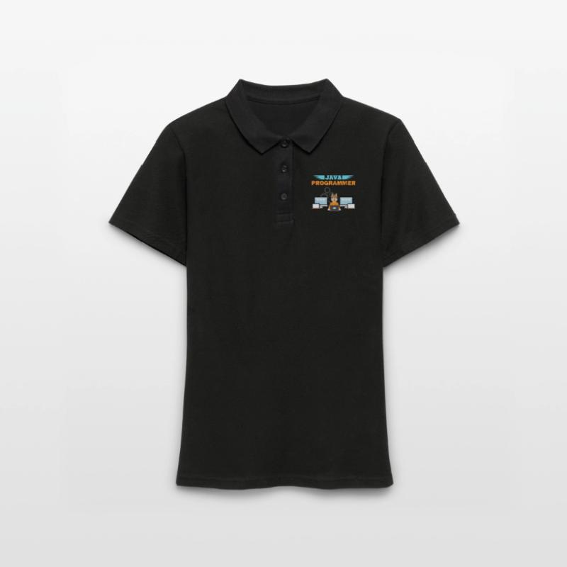Java Programmer Frauen Polo Shirt