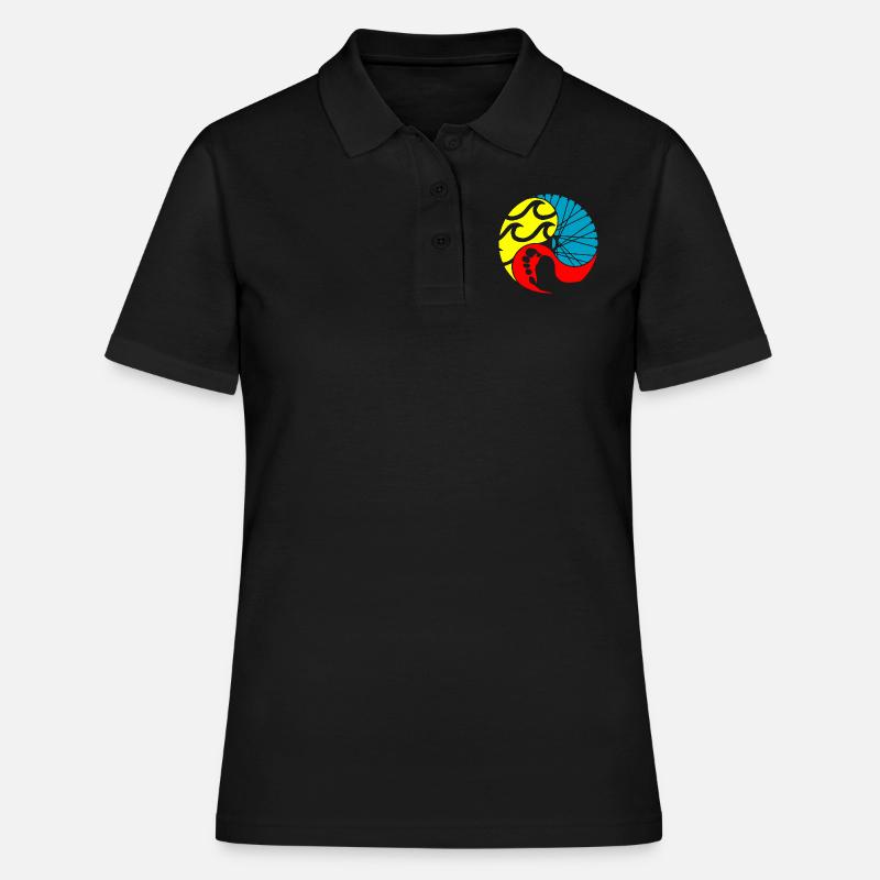 Triathlon - Polo Femme - noir