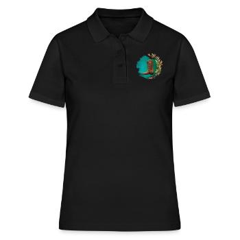 Western Classic - Polo Femme - noir - Devant - Ailine (174cm)