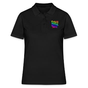 Wenn Sie es träumen können, können Sie es tun - Frauen Polo Shirt - Schwarz - Vorne - Ailine (174cm)