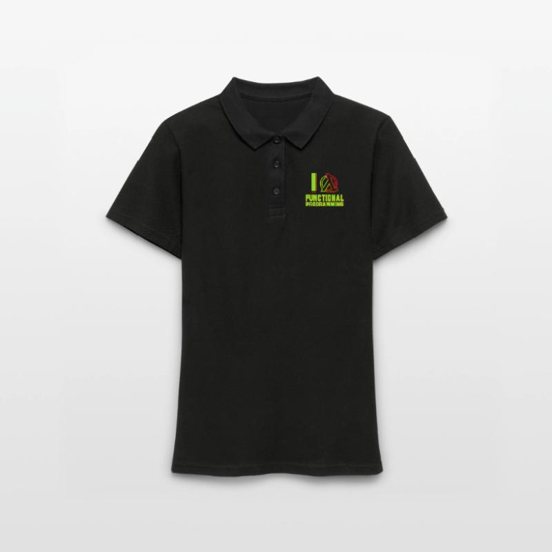Programmierer Lambda Frauen Polo Shirt