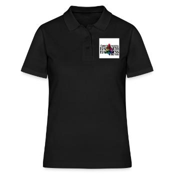 HAPPINESS Shiva - Polo Femme - noir - Devant - Ailine (174cm)