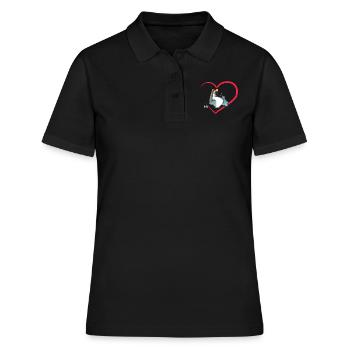 Marié just married - Polo Femme - noir - Devant - Ailine (174cm)