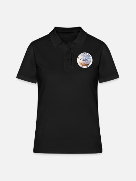 Ostsee Kiel - Frauen Polo Shirt - Schwarz