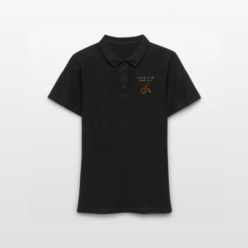 Läufst du noch oder rollst du schon? Frauen Polo Shirt