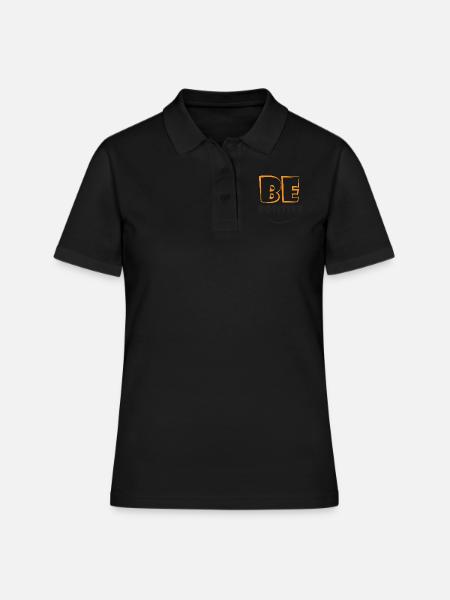 BePositive - Polo Femme - noir