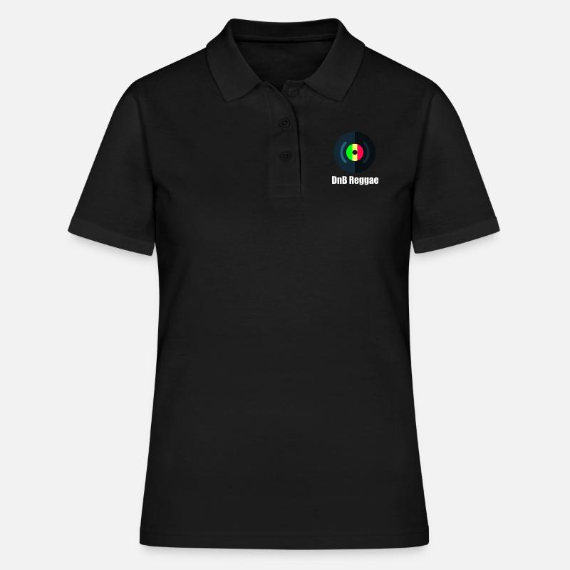 DnB Reggae - Women's Polo Shirt - black