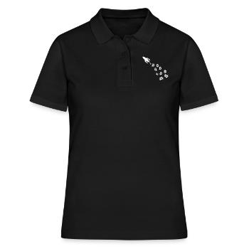 La Voie lactée Bitcoin - Polo Femme - noir - Devant - Ailine (174cm)