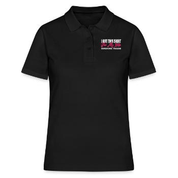 J'ai eu cette chemise (commerce génial) T-shirt - Polo Femme - noir - Devant - Ailine (174cm)