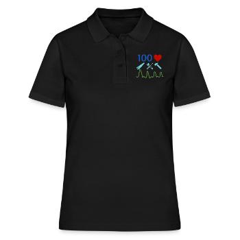 Bricoleur - Polo Femme - noir - Devant - Ailine (174cm)