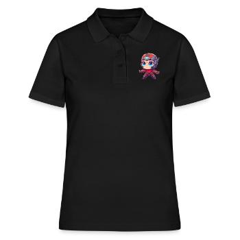 SpaceRanger - Polo Femme - noir - Devant - Ailine (174cm)