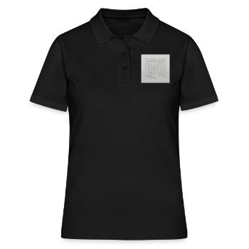 L’élégance libérale - Polo Femme - noir - Devant - Ailine (174cm)