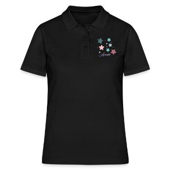 Adorable. - Polo Femme - noir - Devant - Ailine (174cm)