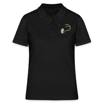 Biologist microbiologist biology - Women's Polo Shirt - black - Front - Ailine (174cm)