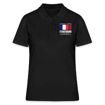 Strasbourg - Polo Femme - noir - Devant - Ailine (174cm)