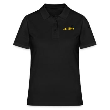 Cadeau de miel abeille abeille apiculteur - Polo Femme - noir - Devant - Ailine (174cm)