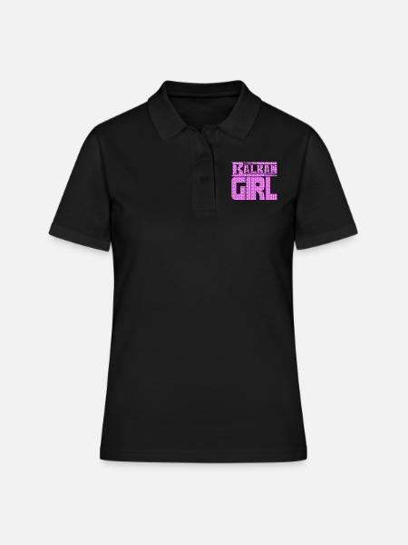 Balkans Croatie Bosnie Serbie juge exyu boy girl - Polo Femme - noir