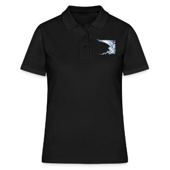Pegasus Head avec Big Wing - Polo Femme - noir - Devant - Ailine (174cm)
