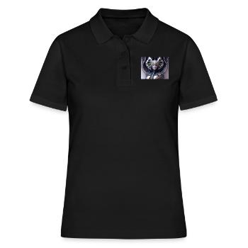 Sorcière mystique - Polo Femme - noir - Devant - Ailine (174cm)