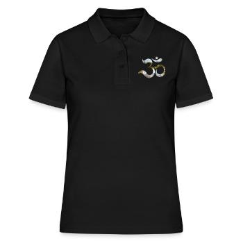 goa herbst - Frauen Polo Shirt - Schwarz - Vorne - Ailine (174cm)
