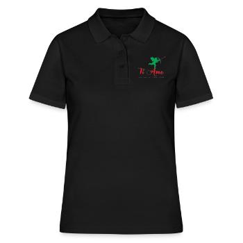 Ti amo takin - Polo Femme - noir - Devant - Ailine (174cm)
