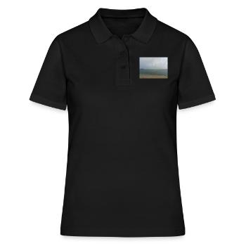 Meerblick Horizont - Frauen Polo Shirt - Schwarz - Vorne - Ailine (174cm)