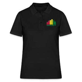 equalizer music - Polo Femme - noir - Devant - Ailine (174cm)