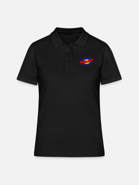 poppycock - Women's Polo Shirt - black