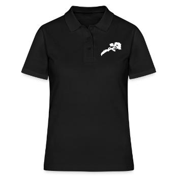 Safari Zoo Animal Safari Zoo - Polo Femme - noir - Devant - Ailine (174cm)