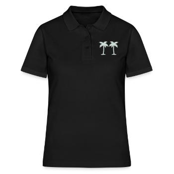 Palmiers - Polo Femme - noir - Devant - Ailine (174cm)