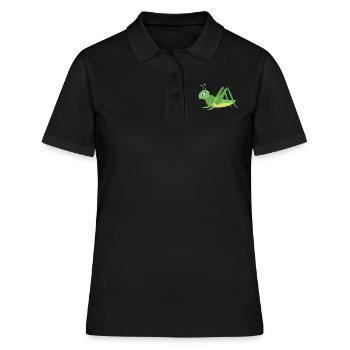 grasshopper - Women's Polo Shirt - black - Front - Ailine (174cm)