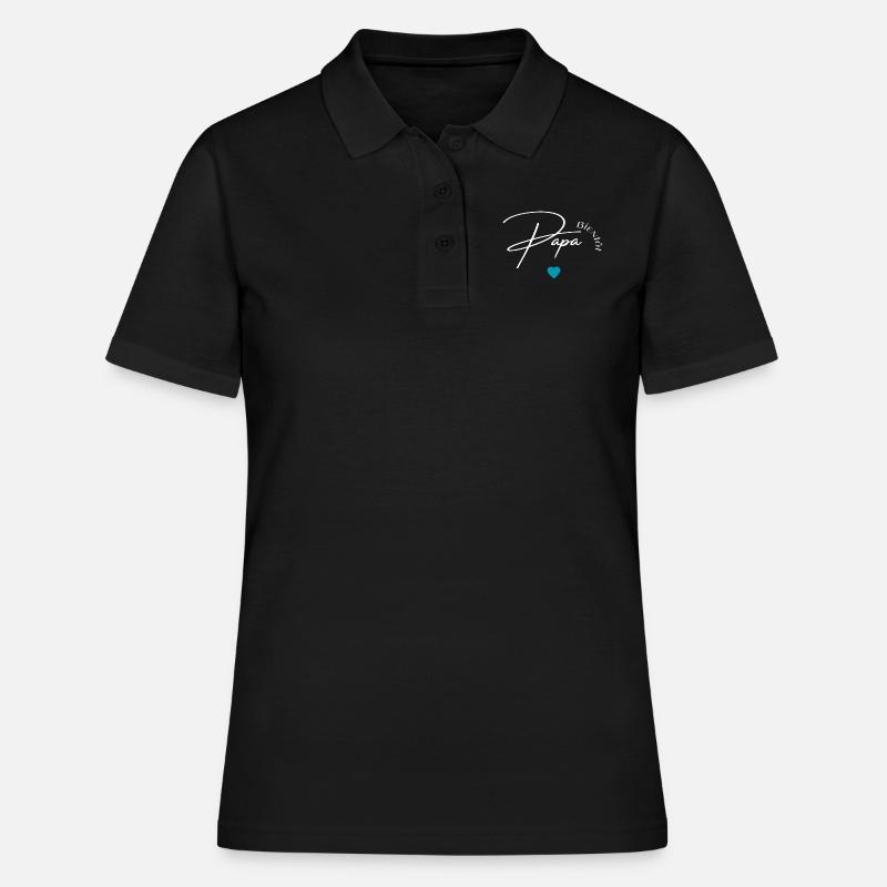 Bientôt papa - Polo Femme - noir