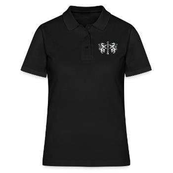 Steiermark Wappen - Frauen Polo Shirt - Schwarz - Vorne - Ailine (174cm)