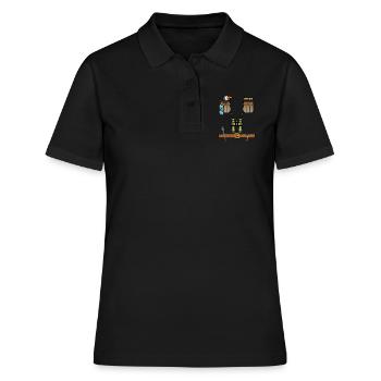 Safari Zoo Keeper Costume Halloween - Polo Femme - noir - Devant - Ailine (174cm)