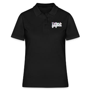 Mythe: Je crois en Fairytales - Polo Femme - noir - Devant - Ailine (174cm)