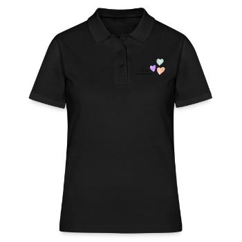 eunde - Polo Femme - noir - Devant - Ailine (174cm)