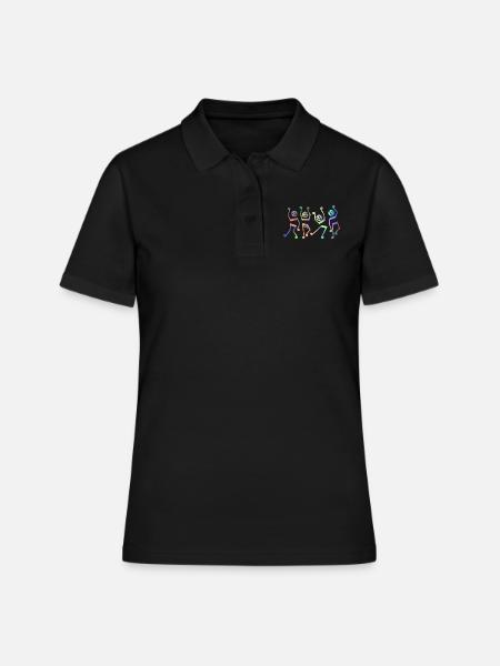 Danser - Polo Femme - noir