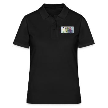 20 EUR - Polo Femme - noir - Devant - Ailine (174cm)