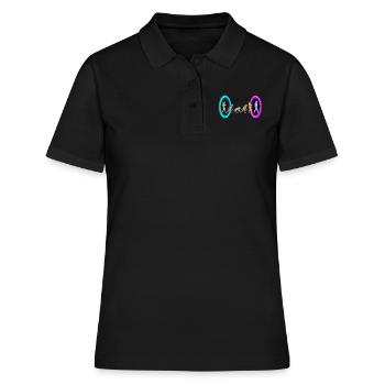 L’évolution à travers les portails - Polo Femme - noir - Devant - Ailine (174cm)