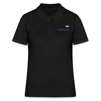 Look maillot des Pays-Bas - Pays-Bas - NEDERLAND - Polo Femme - noir - Devant - Ailine (174cm)