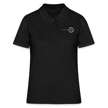 West Coast Swing Kompass WCS Geschenk Westie Tanz - Frauen Polo Shirt - Schwarz - Vorne - Ailine (174cm)
