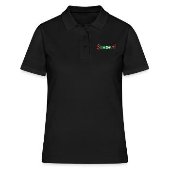 T-shirt chaud - Polo Femme - noir - Devant - Ailine (174cm)